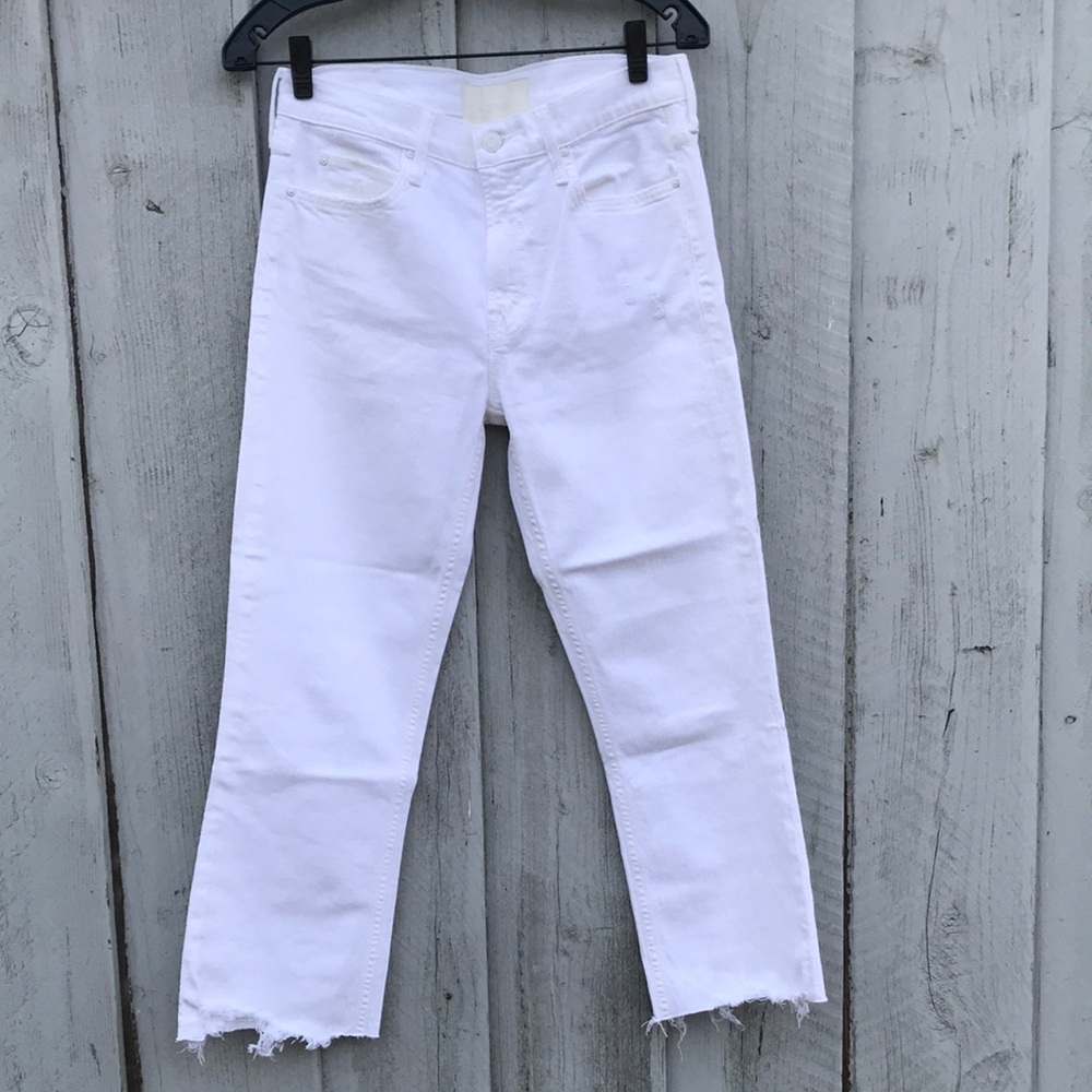 MOTHER Superior Denim Crop Jeans- size 27